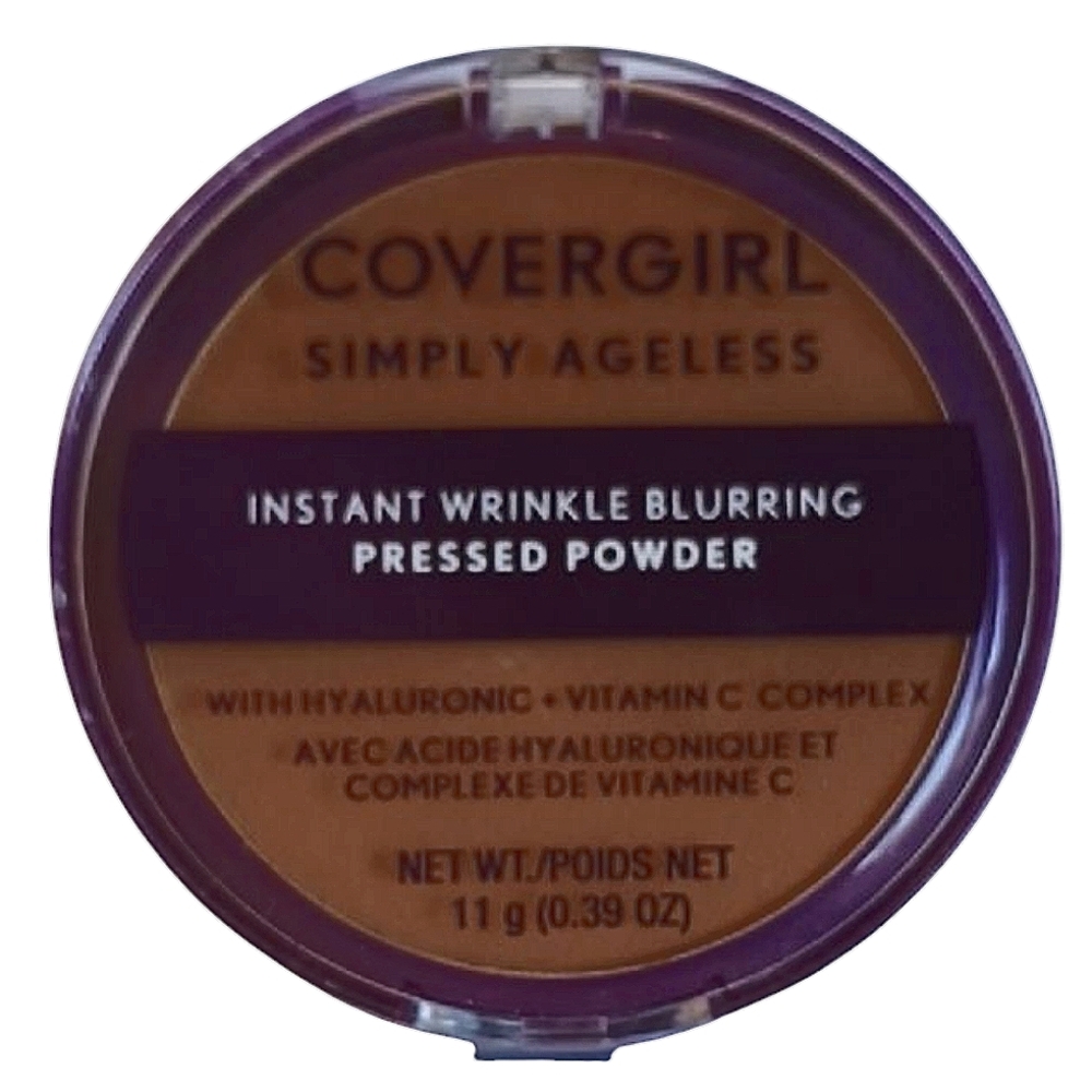 4 x CoverGirl Simply Ageless Instant Wrinkle Blurring Powder, 265 Tawny